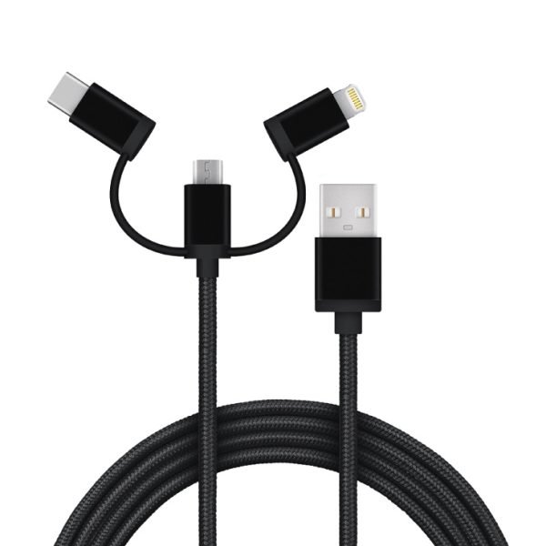 USB Kabel | USB A- | Micro B+ | USB - C + Apple