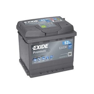 Exide Premium | 53Ah - EA530 | Carbon