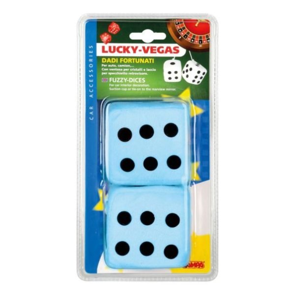 Privezak kockice - plave