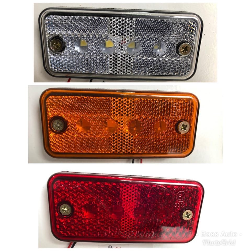 LED Gabarit Svetla - BELO|ŽUTO|CRVENO - Radius