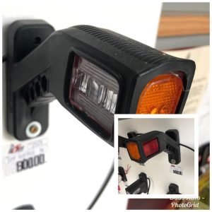 Rogovi Manji | LED Gabarit Svetlo | BELO-CRVENO - 24V