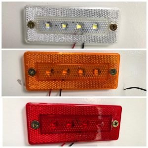 LED Gabarit Svetlo - BELO | ŽUTO | CRVENO - 4 LED