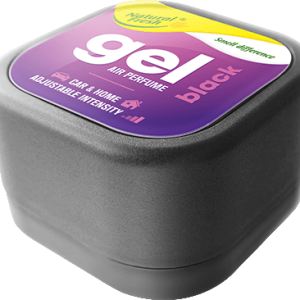 Gel Box - Black - Car Perfume