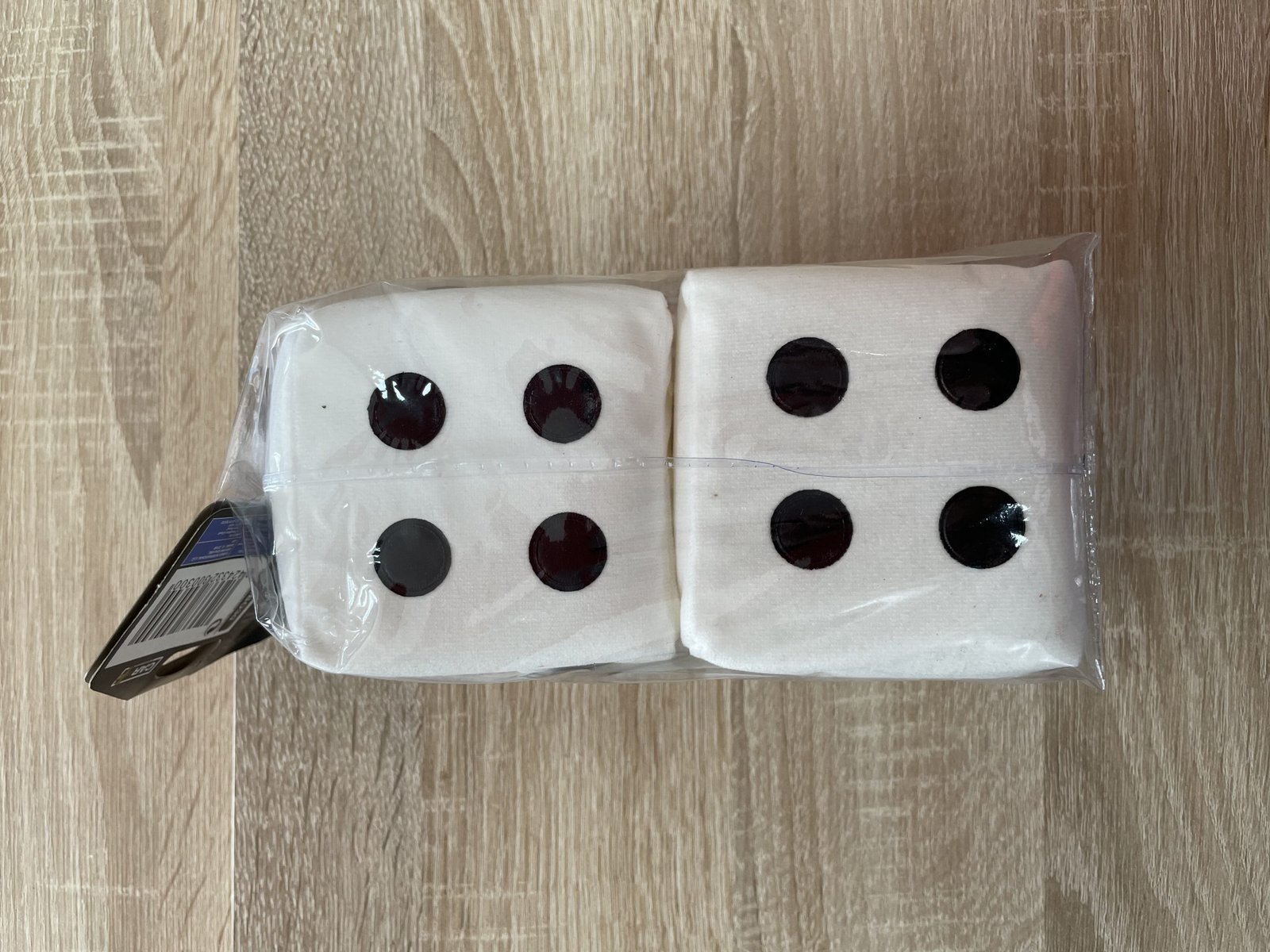 Privezak Kockice - Bele - Slika 2