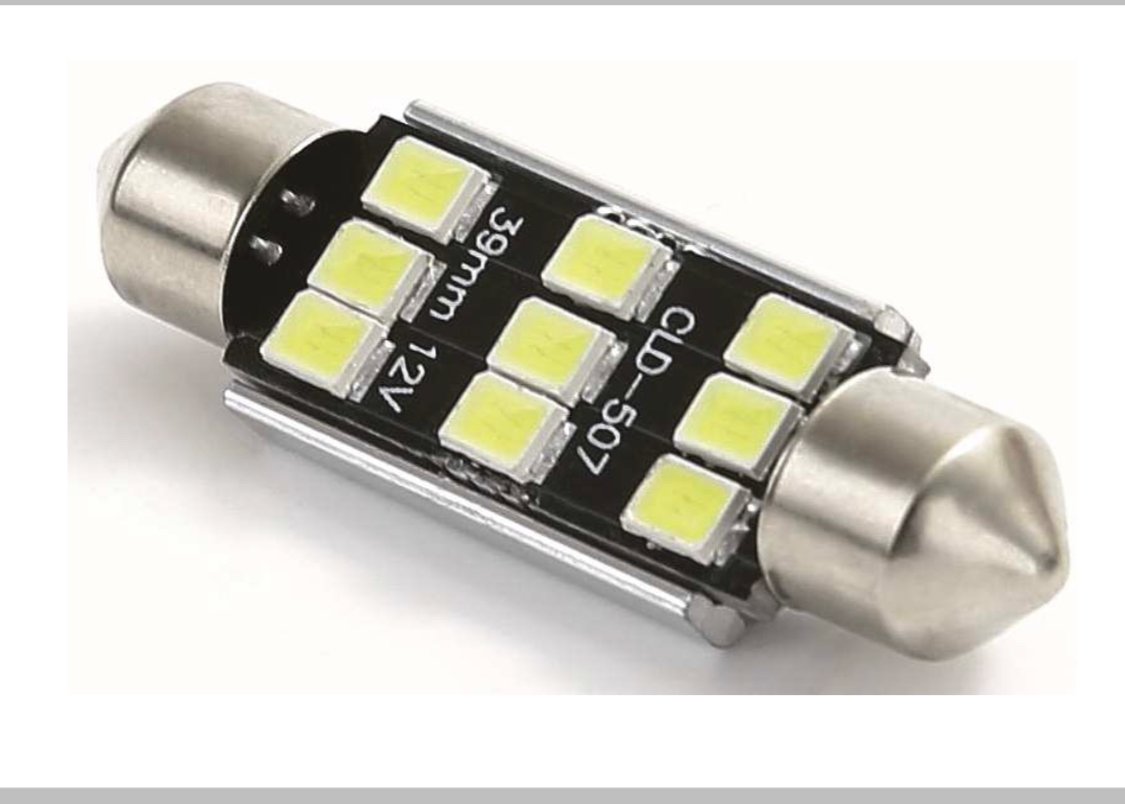 C5W 41mm, 12V 9*2385 SMD, CANBUS, White MAYER - Slika 3