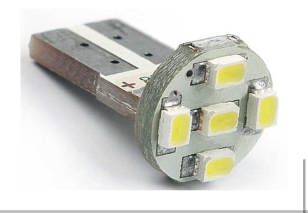 W5W, 12V, 5*2835SMD, White MAYER