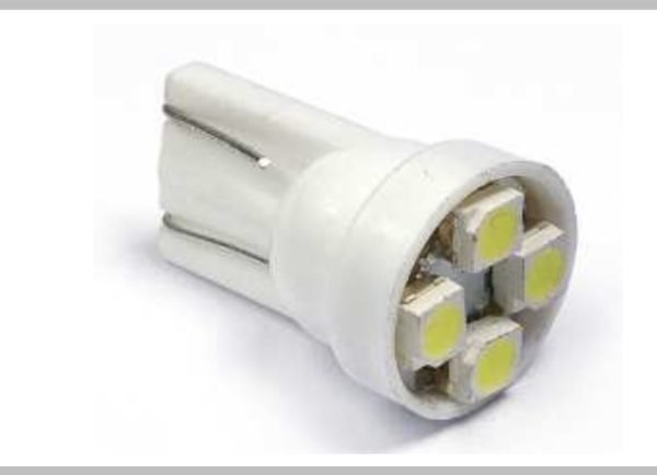 W5W, 12V, 4*2835SMD, White MAYER