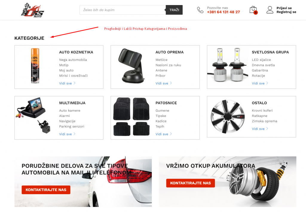 Boss Auto 2.0 - Kategorije - Auto Oprema - Auto Kozmetika - Multimedija - Patosnice