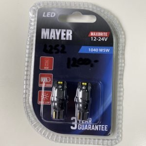 W5W, 12-24V 4*1616SMD, Constant Current CANBUS, White MAYER