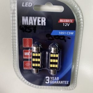 C5W 41mm, 12V 9*2385 SMD, CANBUS, White MAYER