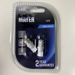 W5W, 12V, 9*2835SMD, White MAYER