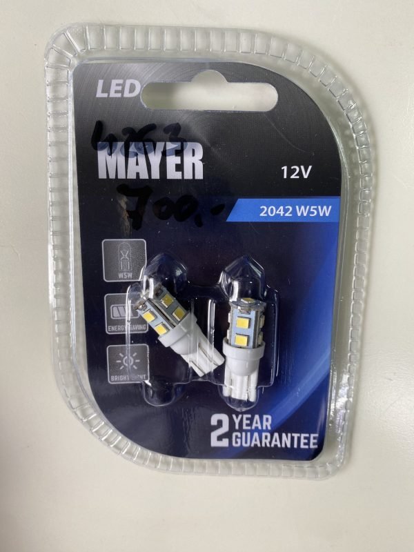 W5W, 12V, 9*2835SMD, White MAYER