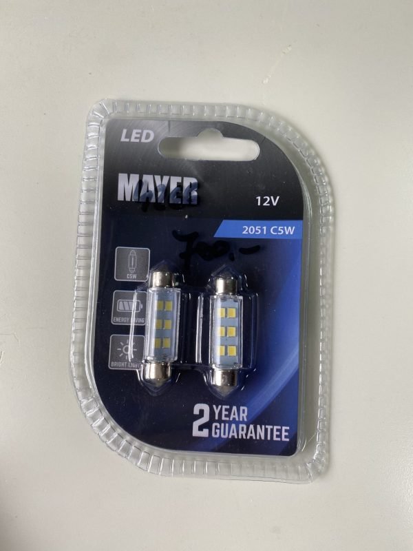 C5W 41mm, 12V 6*2835SMD, White MAYER