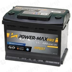 Power Max PRO | 55Ah - PP551 | L+