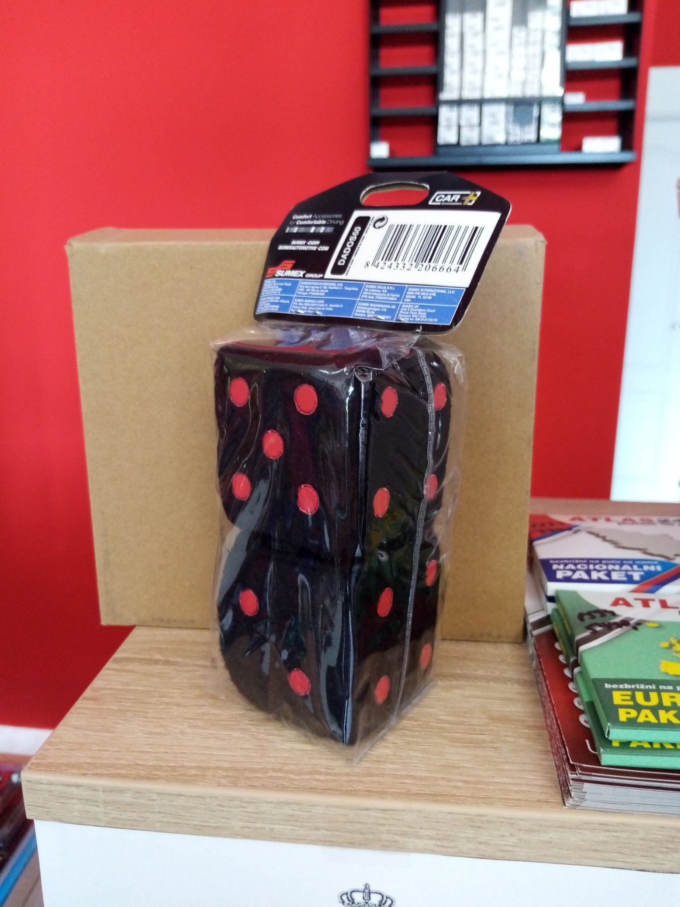 Privezak Kockice - Crne - Slika 3