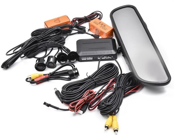 Retrovizor - Monitor 4.3" + 4 Parking Senzora