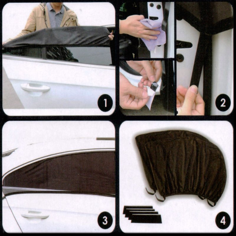 Zaštita od sunca za auto - čarapa - Slika 2